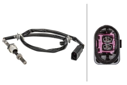 Czujnik temperatury spalin HELLA 6PT 358 181-171 03L906088BT AUDI