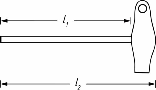 Uniwersalny hak wyciągający z uchwytem T HAZET 1965-22A 