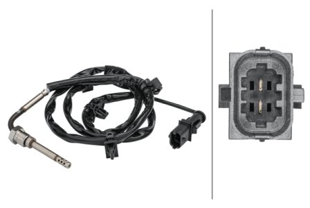 Czujnik temperatury spalin HELLA 6PT 358 181-401 55578799 CHEVROLET OPEL