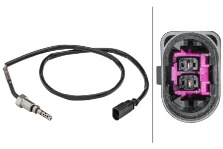 Czujnik temperatury spalin HELLA 6PT 358 181-431 03P906088A VAG