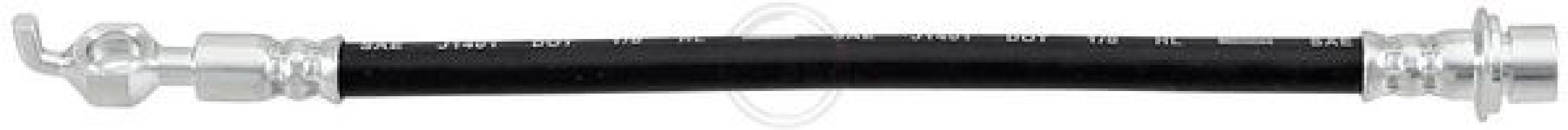 Przewód hamulcowy giętki A.B.S. SL6593 9094702904 TOYOTA YARIS 12- tył