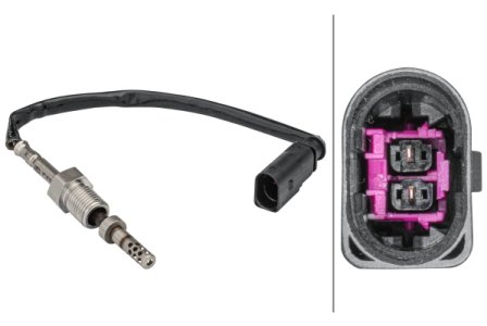 Czujnik temperatury spalin HELLA 6PT 358 181-591 03L906088JK VW