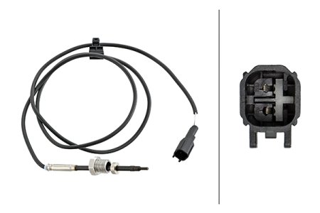 Czujnik temperatury spalin HELLA 6PT 358 181-781 1770893 FORD