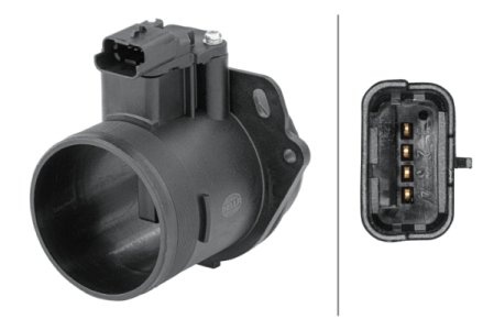 Przepływomierz powietrza HELLA 8ET 358 095-651 9662635680 CITROEN PEUGEOT