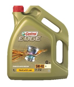 Olej silnikowy CASTROL 5W40 EDGE M 5L 5W-40 CASTROL EDGE TITANIUM M 5L 