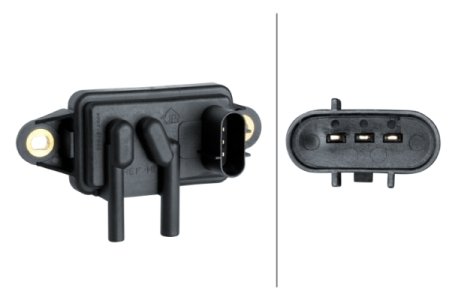 Czujnik ciśnienia spalin HELLA 6PP 009 409-391 3867615 FORD