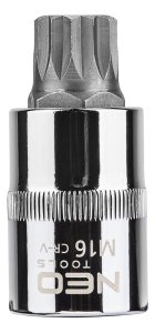 Końcówka Spline na nasadce 1/2