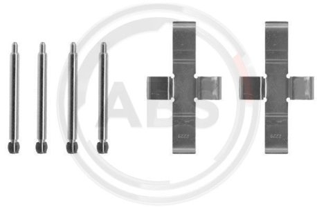 Zestaw montażowy klocków hamulcowych A.B.S. 1004Q 0004212391