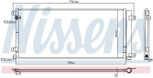 CHŁODNICA KLIMATYZACJI HONDA
