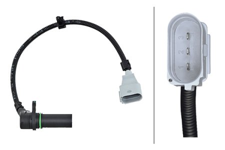 Czujnik położenia wału korbowego HELLA 6PU 009 168-711 070907319 VW