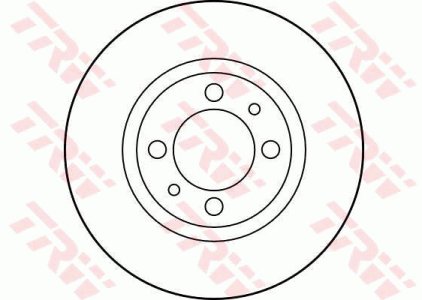 Tarcza hamulcowa TRW DF1723 21013501070