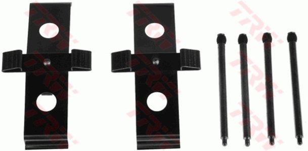 Zestaw montażowy klocków hamulcowych TRW PFK529 4211674