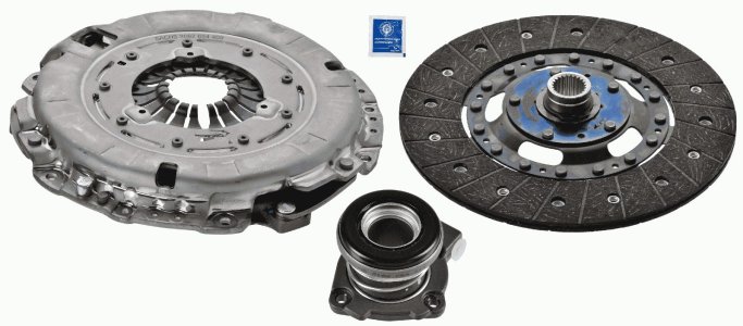 SPRZĘGŁO (KPL.Z WYSPRZĘGLIKIEM) SACHS 3000 990 556 96899520 OPEL CHEVROLET
