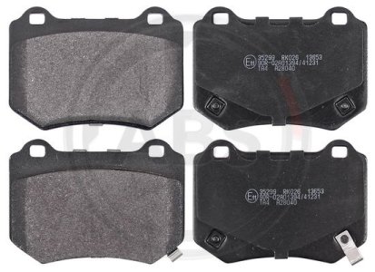 KLOCKI HAMULCOWE A.B.S. 35299 26696VA000 SUBARU WRX STI 2,5 AWD 17- TYŁ