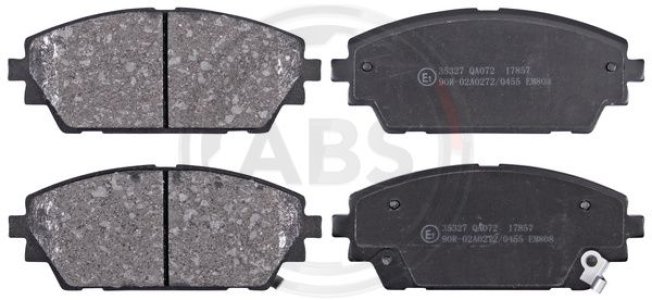 Klocki hamulcowe A.B.S. 35327 BCYB3328ZA MAZDA 3 (BP) 18- przód