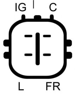 Alternator LUCAS LRA02354 31100RAAA01