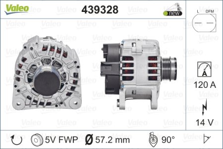 Alternator VALEO 439328 