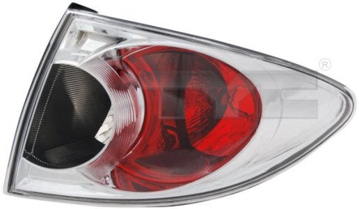 LAMPA TYLNA MAZDA