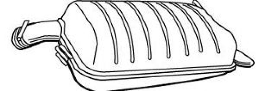 Tłumik końcowy IZAWIT 21.072A 5852056