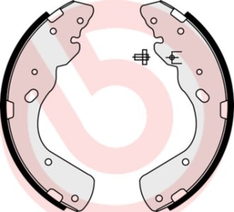 Szczęki hamulcowe BREMBO S23576 3651347