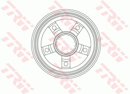 BĘBEN HAMULC. KIA K2700  99- 