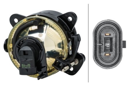 REFLEKTOR HALOGEN PRZECIWMGŁOWY LEWY HELLA 1N0271247051 7H0941699C