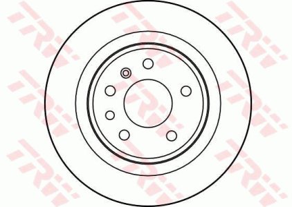 Tarcza hamulcowa TRW DF2714 569208