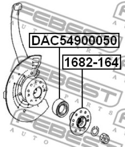 PIASTA KOŁA DB T. KLASA R W164/W251