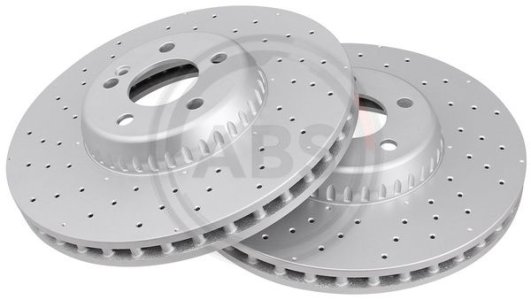 TARCZA HAMULCOWA A.B.S. 18535 0004212212 MERCEDES W205 C-KLASA 14- PRZÓD