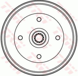 Bęben hamulcowy TRW DB4143 113501615J