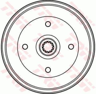 Bęben hamulcowy TRW DB4143 113501615J