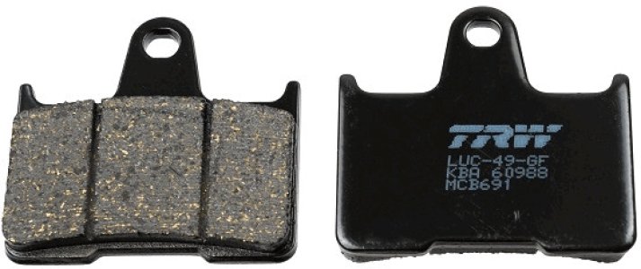 Klocki hamulcowe TRW MCB691 