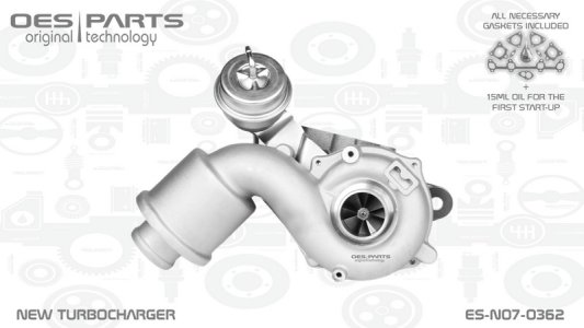 TURBOSPRĘŻARKA AUDI SKODA VW