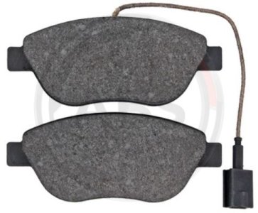 KLOCKI HAMULC. FIAT BRAVO II  07- PRZÓD