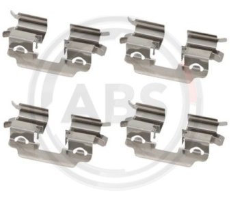 ZEST. MONTAŻOWY KLOCKÓW HAMULC. MERCEDES W176