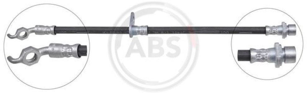 Przewód hamulcowy giętki A.B.S. SL1570 9094702H48 TOYOTA PRIUS 15- tył