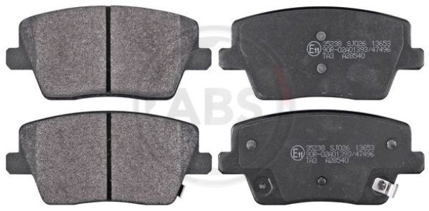 Klocki hamulcowe A.B.S. 35238 58302S0A50 HYUNDAI I30  17 tył