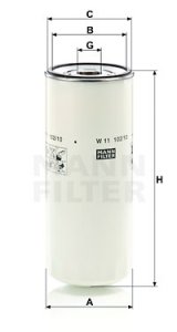 Filtr oleju MANN-FILTER W11102/10 W1110210