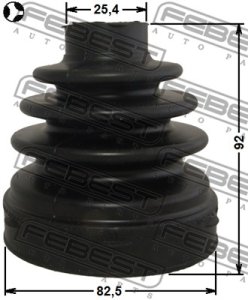 OSŁONA PRZEGUBU WEW. VOLVO S60/V70 82,5X92X25,4