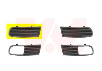 KRATKA WENTYLACYJNA ZDERZAKA VAN WEZEL 4913592 6K0853666A01C SEAT