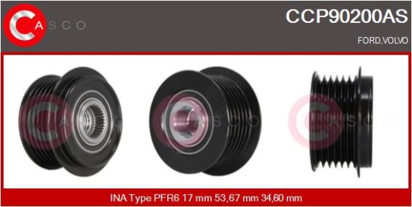 KOLO PASOWE WOLNOBIEZNE ALTERNATORA