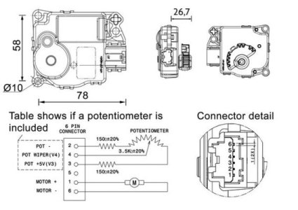 KLAPKI MIESZAJĄCE - STEROWANIE MAHLE AA 58 000P 2097022 FORD