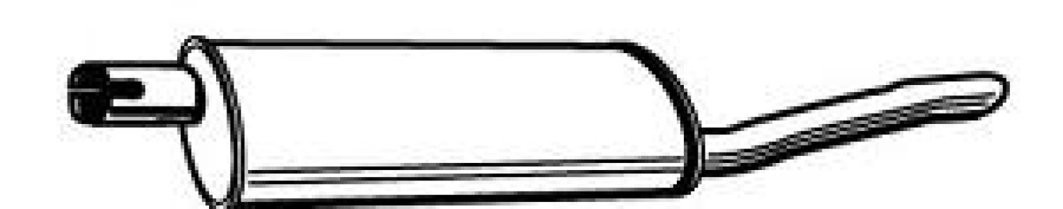 Tłumik końcowy IZAWIT 21.101A 5852050