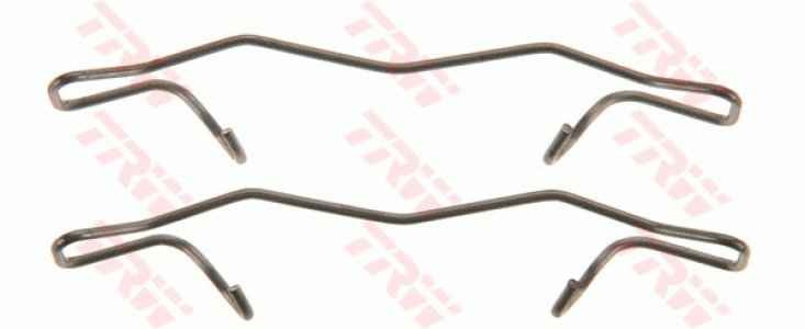 Zestaw montażowy klocków hamulcowych TRW PFK592 33409900