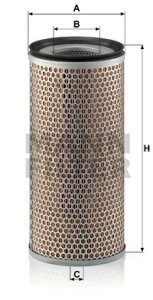 Filtr powietrza MANN-FILTER C18398 