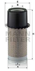 Filtr powietrza MANN-FILTER C16335 