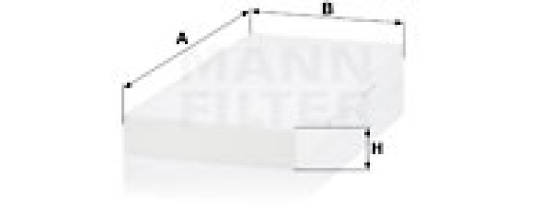 Filtr kabinowy MANN-FILTER CU40110 