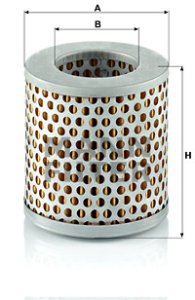 Filtr powietrza MANN-FILTER C711/1 C7111