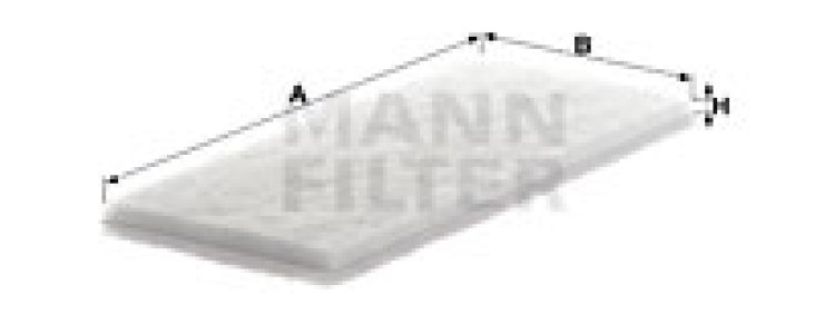 Filtr kabinowy MANN-FILTER CU3243(12) CU3243