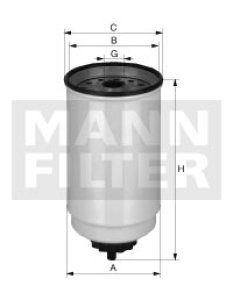 Filtr paliwa MANN-FILTER WK965/4 x WK9654x